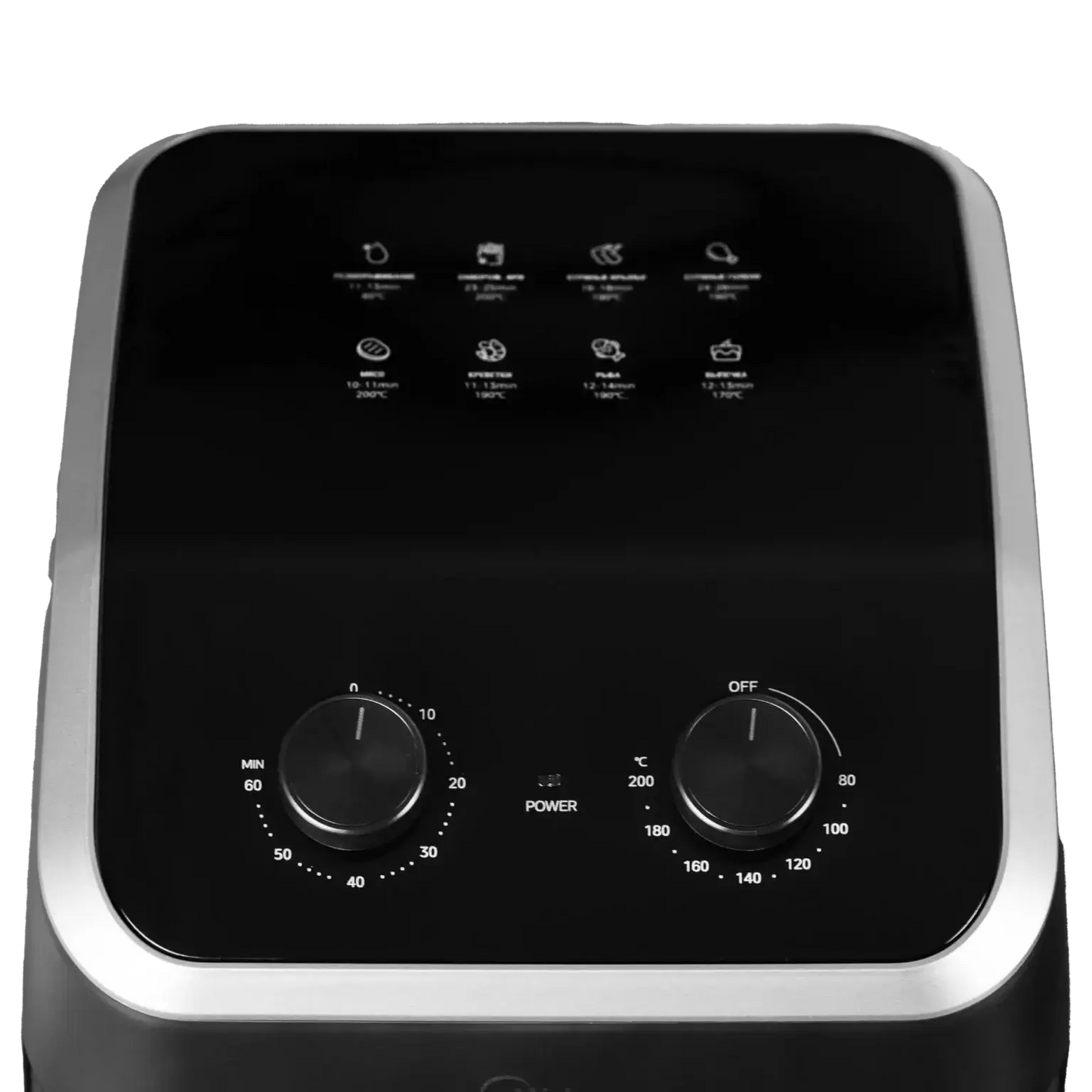 Midea 8.5L Air Fryer MF-TN85WK2 (Manual Control) Black