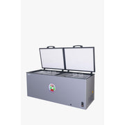 SPJ 960 Litres Hard Top Double Door Deep Freezer – Grey – (5 YR WRNTY)