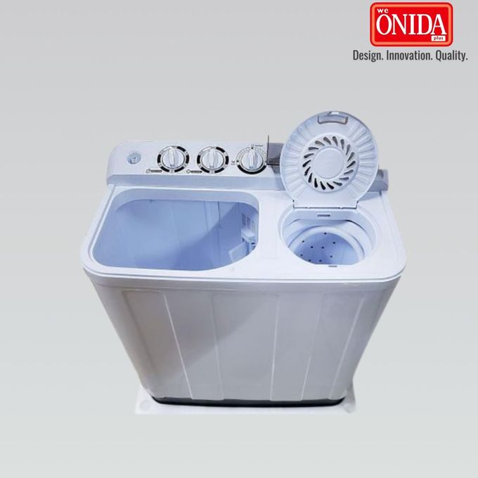 Onida Plus 7.5Kg Twin Tub Washing Machine - White
