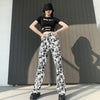 New Street Hipster Comic Print Pants