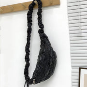 Women's Fashion Casual Cloud Pleated Shoulder Messenger Bag