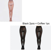 Sexy High Elastic Belly Mask Horse Oil Socks Steel Stockings