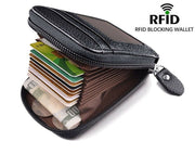 Organ Card Holder Korean Style Cowhide Card Holder