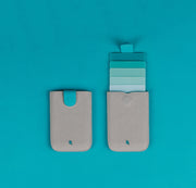 Cascading pull card package colorful gradient ultra-thin wallet simple smart multi-card portable business card package