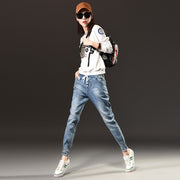 woman jeans pants