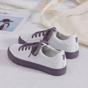 Spring new Korean version of the wild white shoes female strawberry retro port wind shoes students ins sneakers