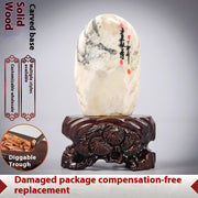 Solid Wood Ornament Base Can Be Carved With Grooves