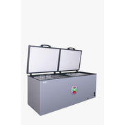 SPJ 960 Litres Hard Top Double Door Deep Freezer – Grey – (5 YR WRNTY)