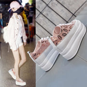 Women's Spring Platform Shoes With Thick Soles