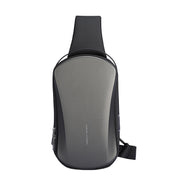 Hard Shell Chest Bag Men's Waterproof Shoulder Messenger Bag