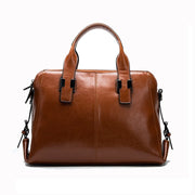 Simple Leather Crossbody Bag
