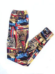 Fashion Women's Leggings Pants Print High Waist Leggings Happy Christmas Party Long Pants 18 Color Ladies Xmas Trousers