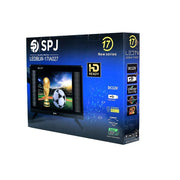 SPJ 17 Inch AC/DC Full Glass Analog Tv (Solar Compatible) - Black