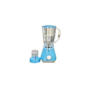 Roch 2 IN 1 1.5 Litres Unbreakable Ice Crushing Powerful Glass Jar Blender - Blue (2YRS WRNTY)