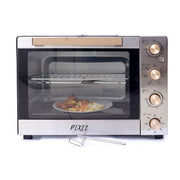 Pixel 60 Liters Convection Rotisserie Oven - Silver Steel