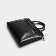 14 Leather Computer Bag Fashion Cowhide Briefcase
