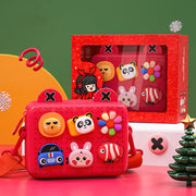 New trend baby kindergarten cartoon messenger bag