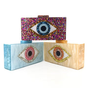 Eyes acrylic female bag box banquet bag