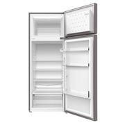 SPJ 270L Double Door Fridge With Top Mount Freezer – Silver – (5 YR WRNTY)