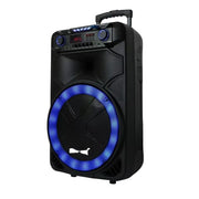 Smartplus 15 Inch High Power Rechargeable Multimedia Speaker - Black