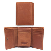 Men's ultra-thin leather wallet