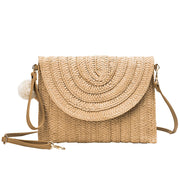 Hand woven bags in summer
