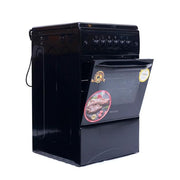 Blueflame 50cm X 50cm Full Gas Upright Standing Cooker C5040G-B ( Made In Turkey ) - Black - Black. (3YR WRNTY)