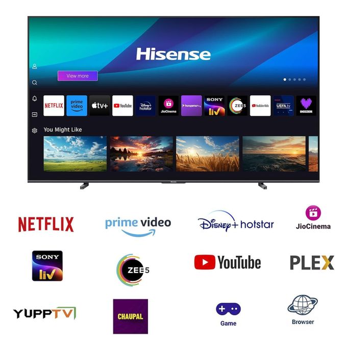Hisense 100 inch Q7 UHD 4K QLED TV (100Q7N) (3YRS WRNTY)