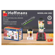 Hoffmans 2-in-1 Heavy Duty Commercial Blender 2Litres, 4500W - Multicolour