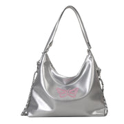 Women's Fashion Casual Soft Leather Large Capacity One-shoulder Bucket Bag
