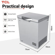 TCL 130L Chest Freezer | F130CF