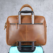 Men's Official Leather Business Handbag