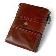 Anti-theft brush wallet