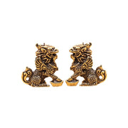 Brass Crafts A Pair Bringing Fortune Ornaments