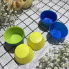 Nonstick Reusable Silicone Cupcake Liners Baking Cups 12 Pieces