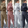Autumn And Winter Women's Casual Hoodie Coat Sports Suit