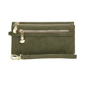new PU Ms. long purse female Korean retro Handbag Purse Hand bag one generation