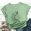 You Belong Among The Wildflower Crew Neck Short Sleeve