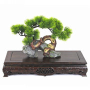 Door Frame Grape Vine Jade Stone Teapot Chopsticks Base