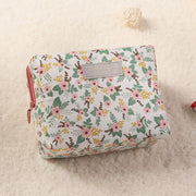 Travel Wash Bag waterproof fashion cotton make-up package South Korea Mini cute cosmetics