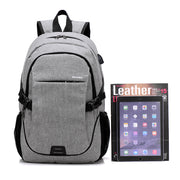 New fashion trend men's backpack, leisure business travel, computer backpack, junior high school schoolbag