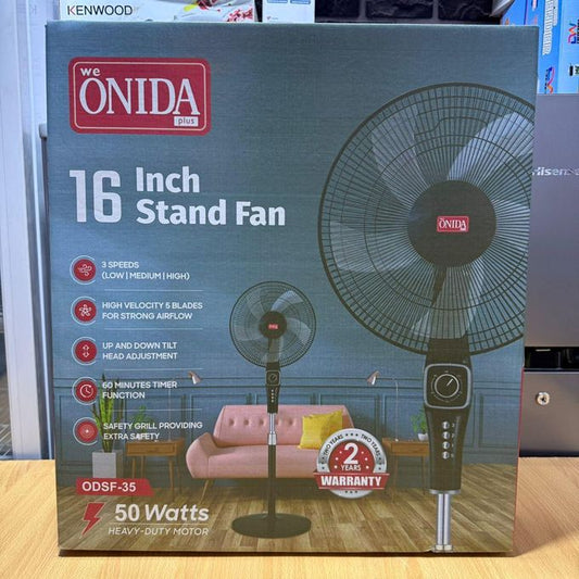 Onida 16 Inch Stand Fan