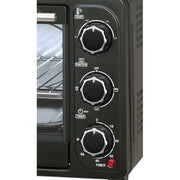 Sonashi 21 Litres Electric Oven 730 with Grill, 6 heating Selection – Black