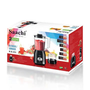 Saachi 2-in-1 1.5L Juice Blender And Grinder – NL-BL-4415 (300W) - Black