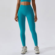 Seamless Knitted Thread Yoga Suit