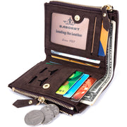 Wish AE bursting men's new wallet package short wallet male anti RFID RFID