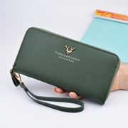 New Ladies Wallet Zipper bag ladies handbag wallet large embossed spot