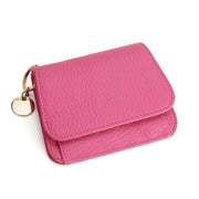 Solid Color Women's Fashion Zipper Coin Purse