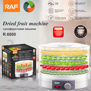 RAF Hot sales Mechanical 5 trays fruit dehydrator food vegetable fruit dryer | RAF R6800