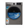 Pixel 8Kg Automatic Front Loader Washing With Steam 8 KG- Silver 1 Yr Wrnty